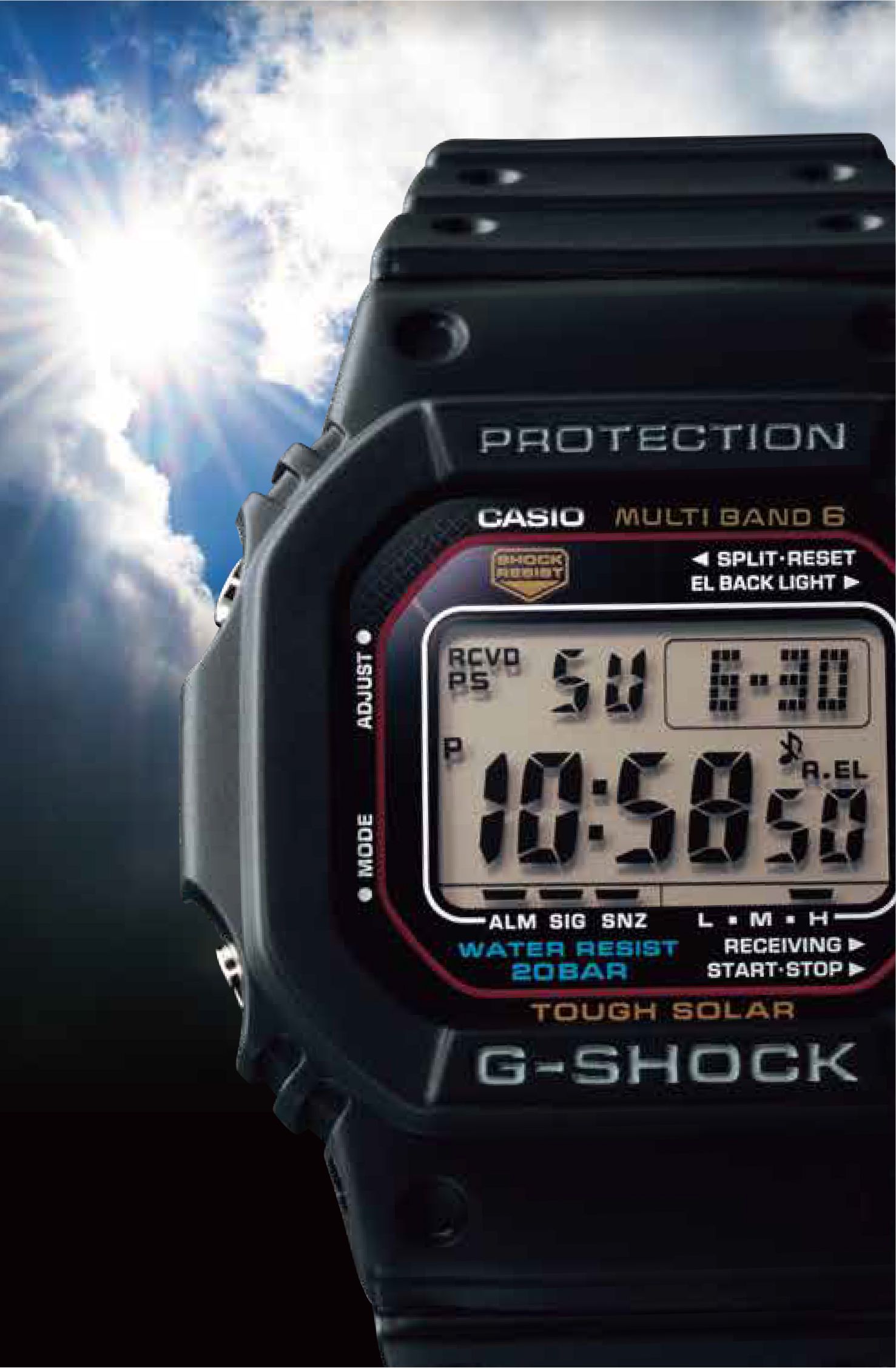 時計本来のパフォーマンスをレベルアップさせるg Shock 電波ソーラー カシオ公式通販