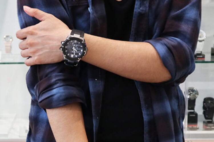 G Steel 耐衝撃メタルウオッチ カシオ公式通販