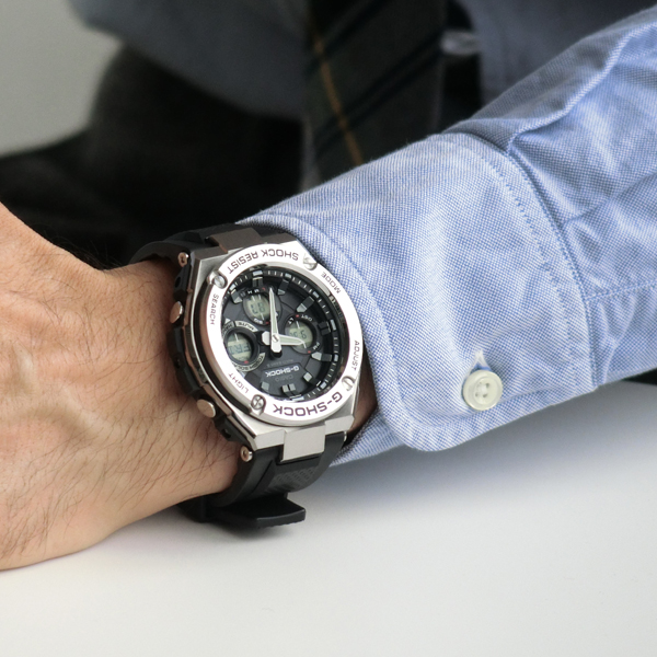 G-SHOCK GST-W110-1AJF 電波 ソーラー G-STEEL