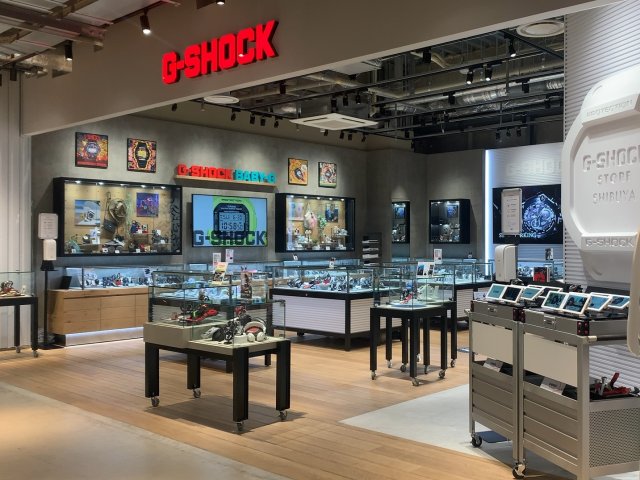 G Shock Store Shibuya オープン G Shock Store Shibuya Blog カシオ公式通販